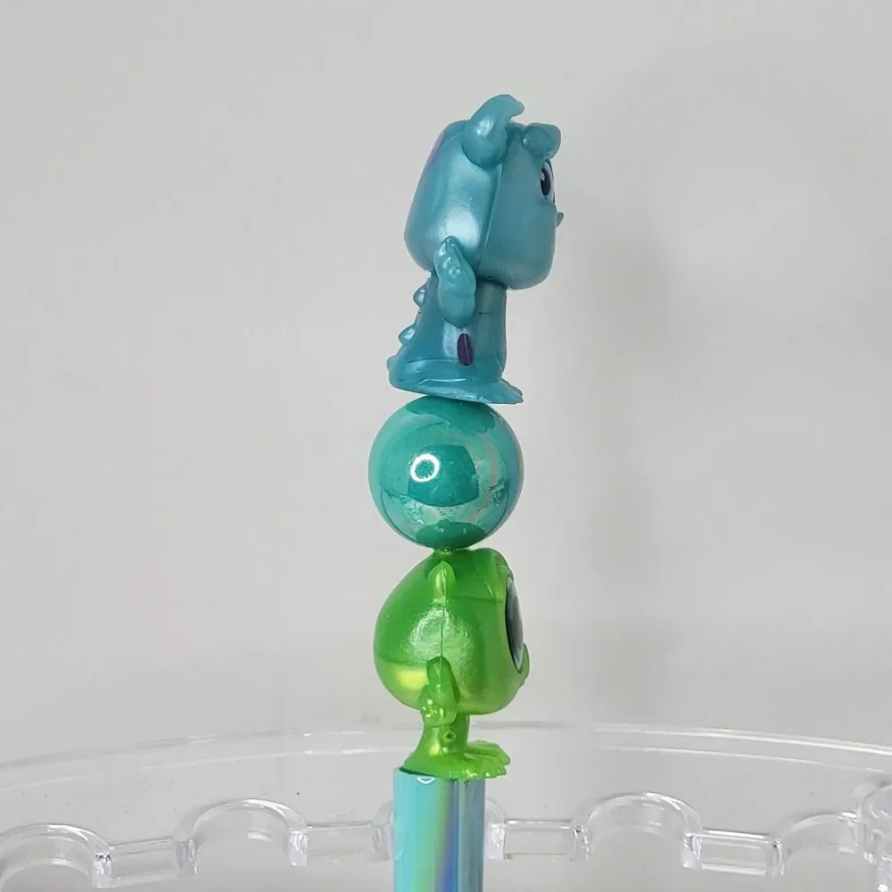 Disney Doorables Beaded Pen Mike Wazowski and Sulley from Monsters Inc